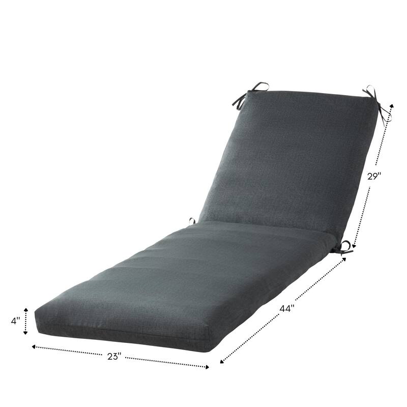 Greendale Home Fashions Outdoor Chaise Cushion (Cushion Only)