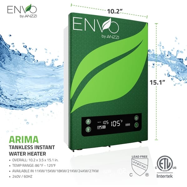 Envo Atami 48 Gpm 27 Kw Electric Tankless Water Heater