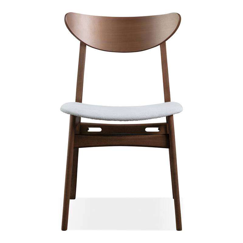 Furniture of America Beck Mid-century 5-Piece Wood Dining Table Set