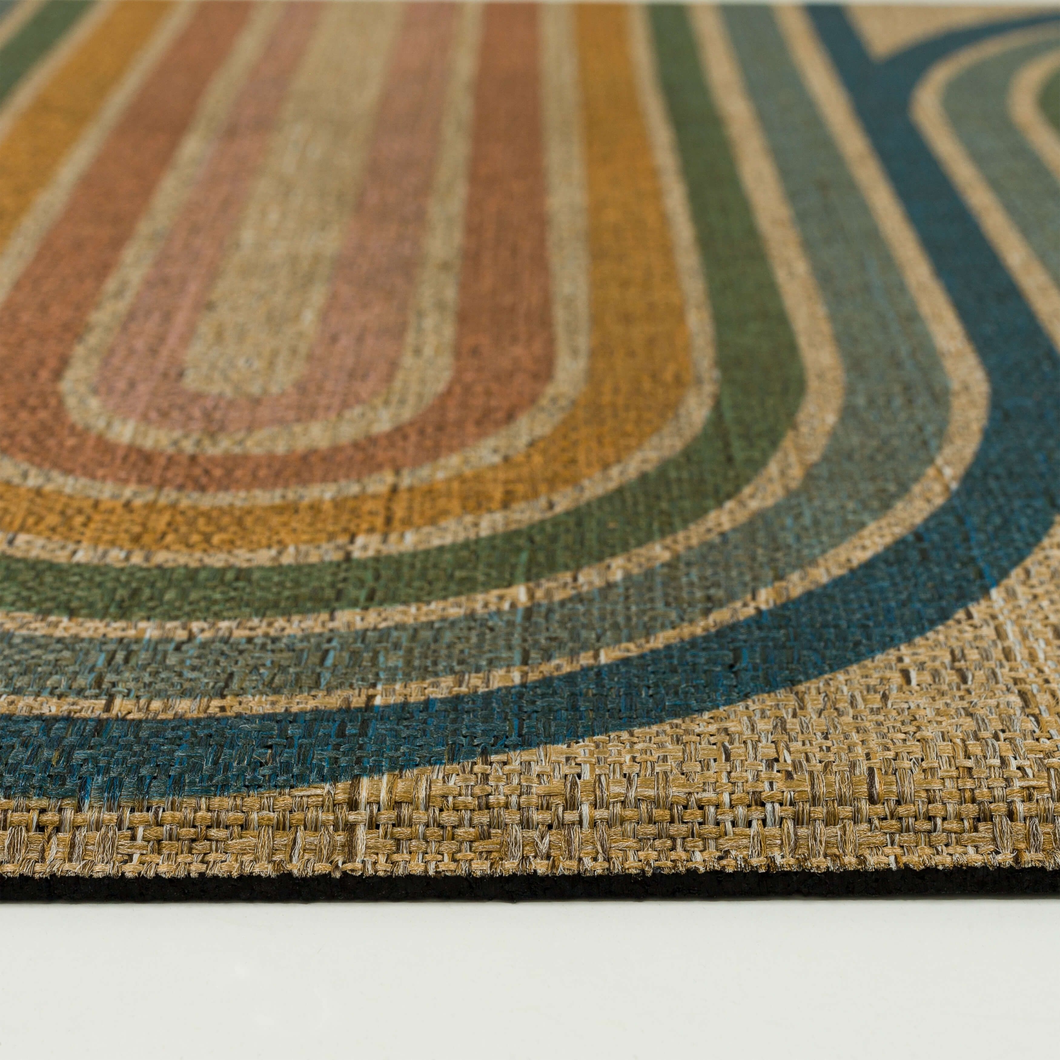 Mohawk Home Rainbow Curves Multi Door Mat - Thumbnail 3