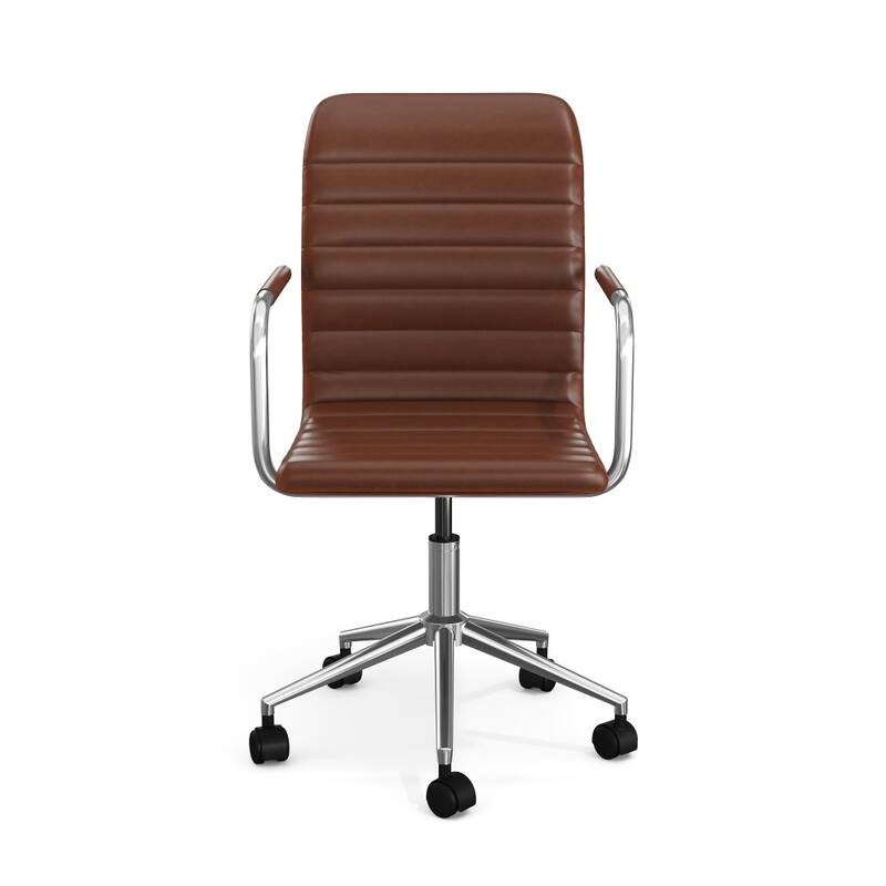 Martha Stewart Upholstered Swivel Office Chair