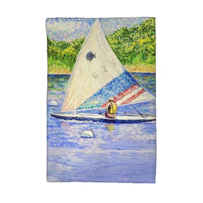 Sunfish Sailing Kitchen Towel - 16x25