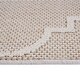 preview thumbnail 4 of 13, LOOM & LUXE Collection Ivory/Trellis Indoor/Outdoor Area Rug
