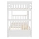 preview thumbnail 8 of 10, Twin-Over-Twin Bunk Bed with Ladders and Two Storage Drawers