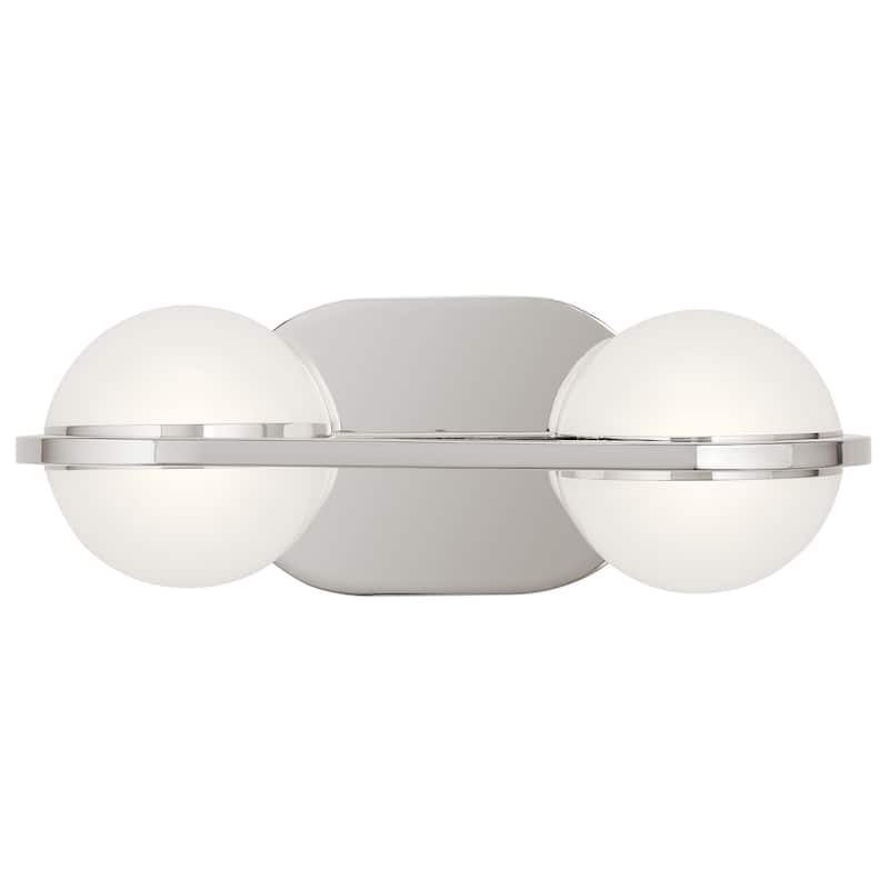 Kichler Brettin 2 Light 14" Wide LED Bathroom Vanity Light