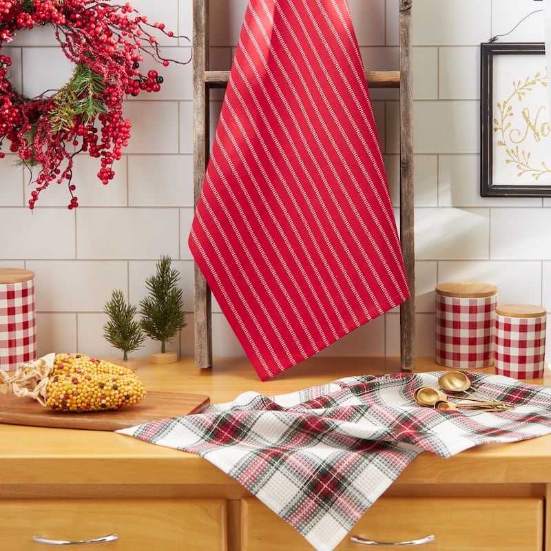 Assorted Christmas Dishtowels (Set Of 2)
