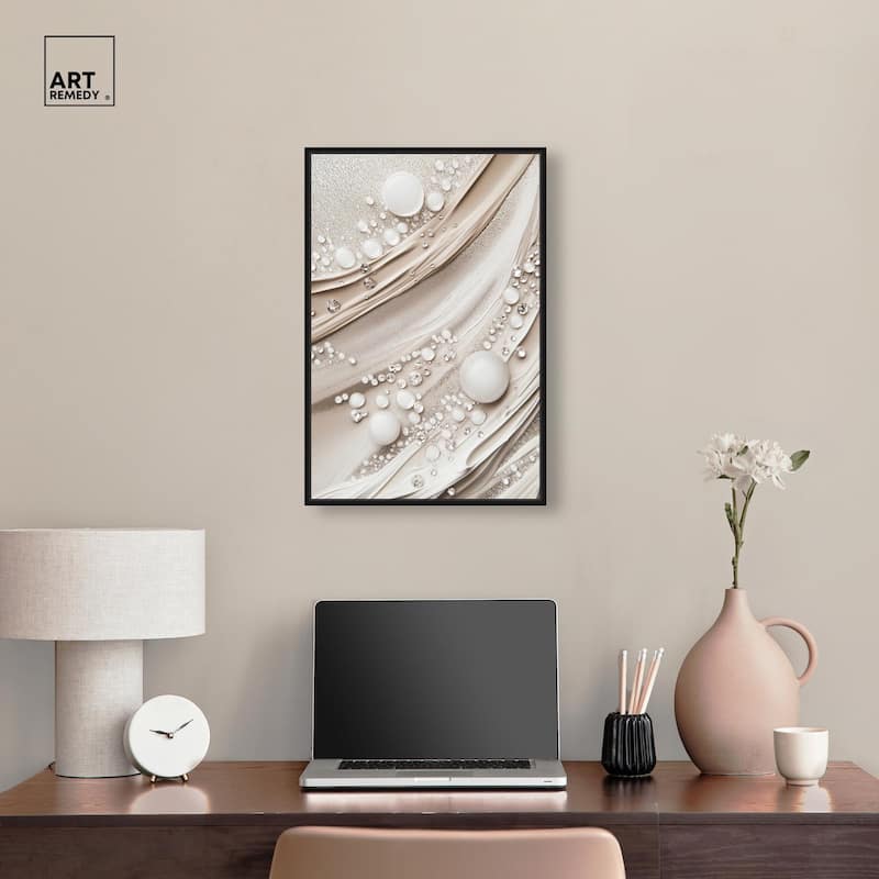 Viscous Veils IV Canvas by Art Remedy