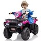 preview thumbnail 26 of 30, 12V Ride on ATV for Kids Rose