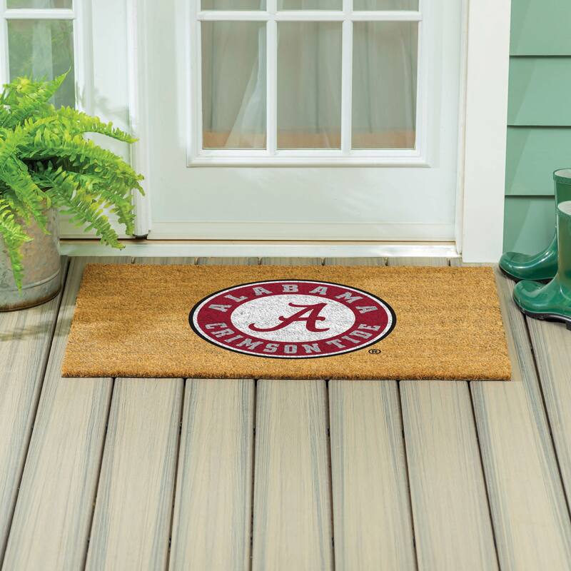University of Alabama Full Color Indoor/Outdoor Coir Mat