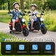 preview thumbnail 34 of 38, Gymax Kids Motorcycle w/Headlight Music Training Wheels Foot Pedal for