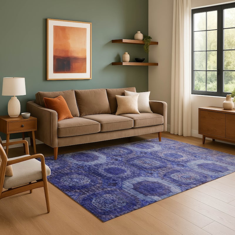 Premium Washable Super Soft Vintage Traditional Mayfield Rug