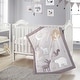 preview thumbnail 1 of 2, Nanshing Forest Friends 3 Piece Baby Nursery Crib Bedding Set