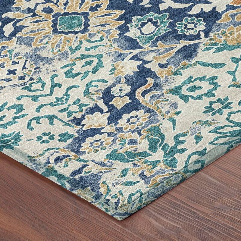 Machine Washable Indoor/ Outdoor Global Avon Chantille Rug