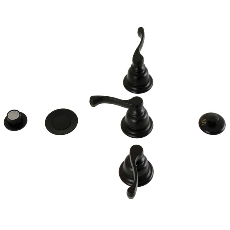 Kingston Brass Royale Three-Handle Bidet Faucet