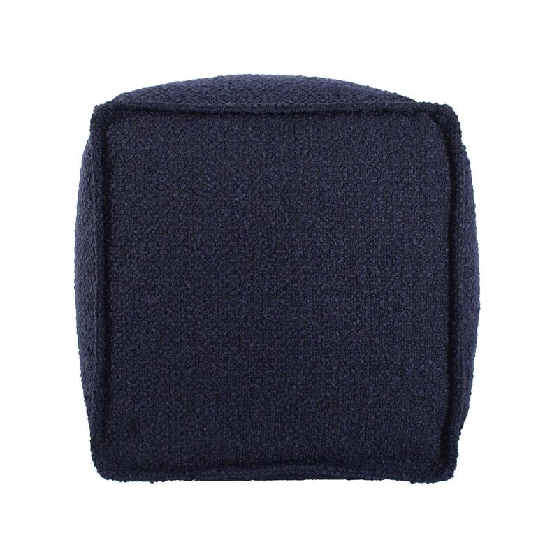 Allan Andrews Square Pouf Barbet Royal