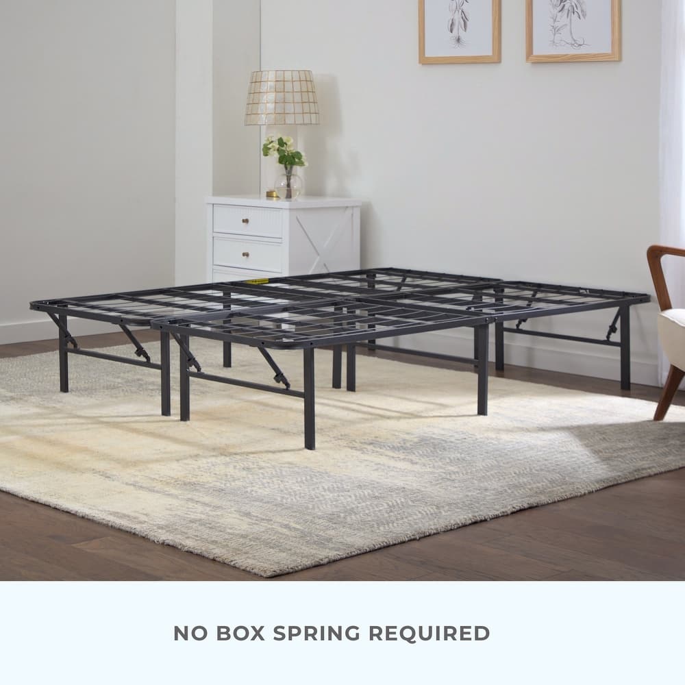 Lucid Folding Platform Bed Frame