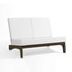preview thumbnail 39 of 130, Outdoor Teak Patio Furniture 2 Club Chairs Loveseat Table