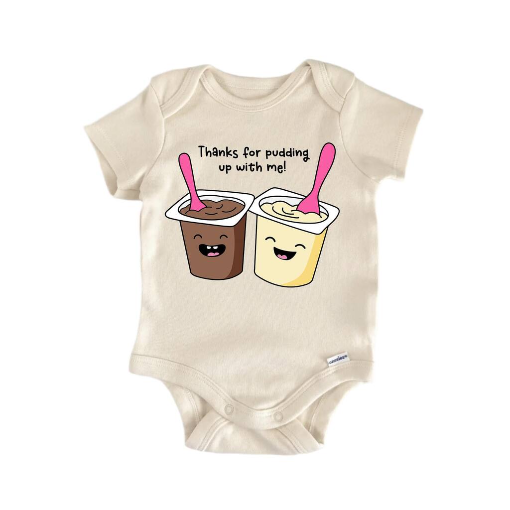 Pudding Up Best Friends Bff Bestie Valentine's Day - Baby Boy Girl Bodysuit