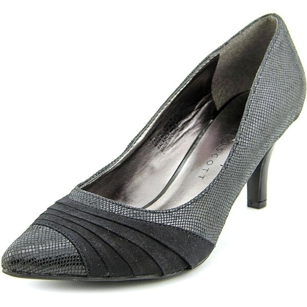 Karen Scott Womens Gladdys Crocodile Pointed Toe Classic Pumps