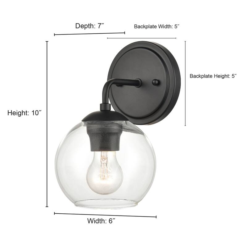 Millennium Lighting 1 Light Modern Gold Wall Sconce