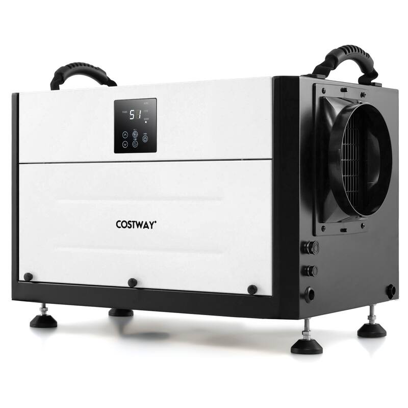 Costway 155 Pint Crawl Space Dehumidifier Commercial Dehumidifier with - See Details