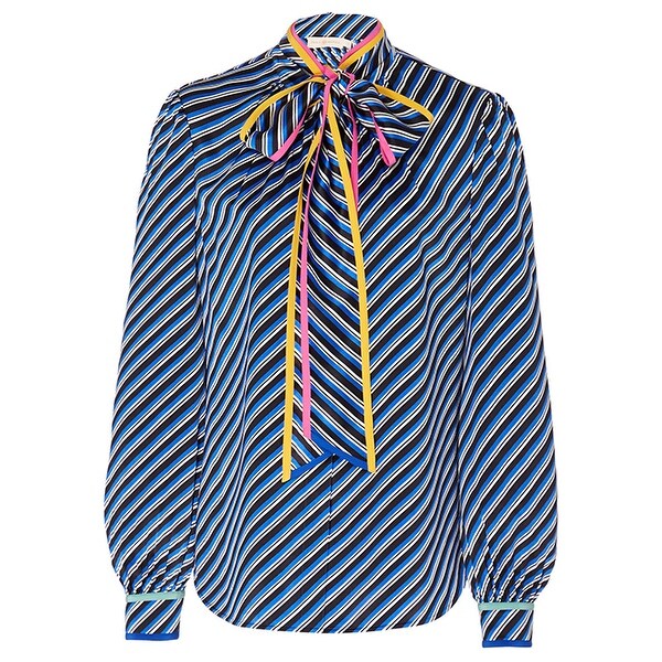 Cool Womens Striped Blue Tunic