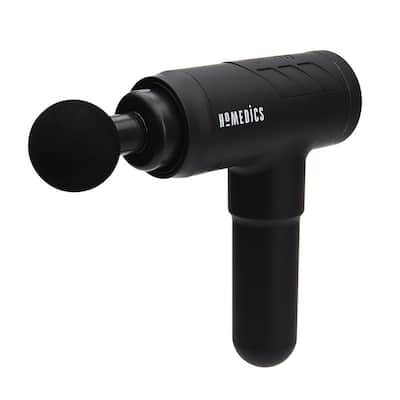 Homedics Therapist Select™ Prime Cordless Percussion Massager | 5 Speeds | Ball Attachment | 2.5 Hr USB-C Rechargeable - N/A