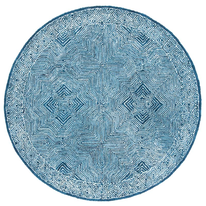 SAFAVIEH Handmade Micro-Loop Joshka Wool Rug