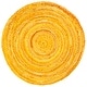 preview thumbnail 39 of 79, SAFAVIEH Handmade Braided Lilie Country Cotton Rug 5' Round - Gold - Round
