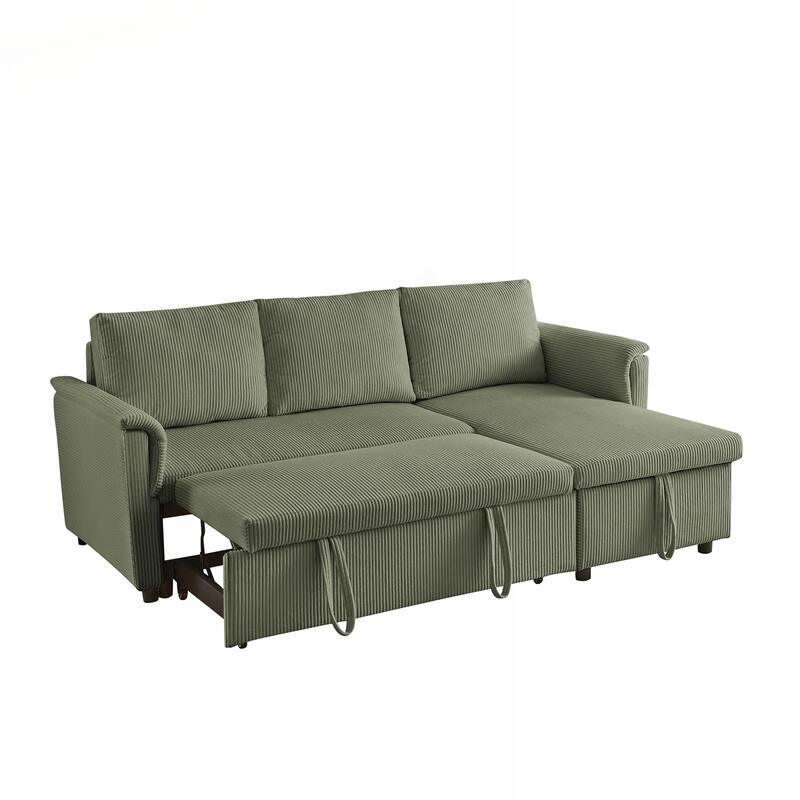 Versatile Convertible Sectional Sofa with Storage and Adjustable Backrest for Ultimate Comfort