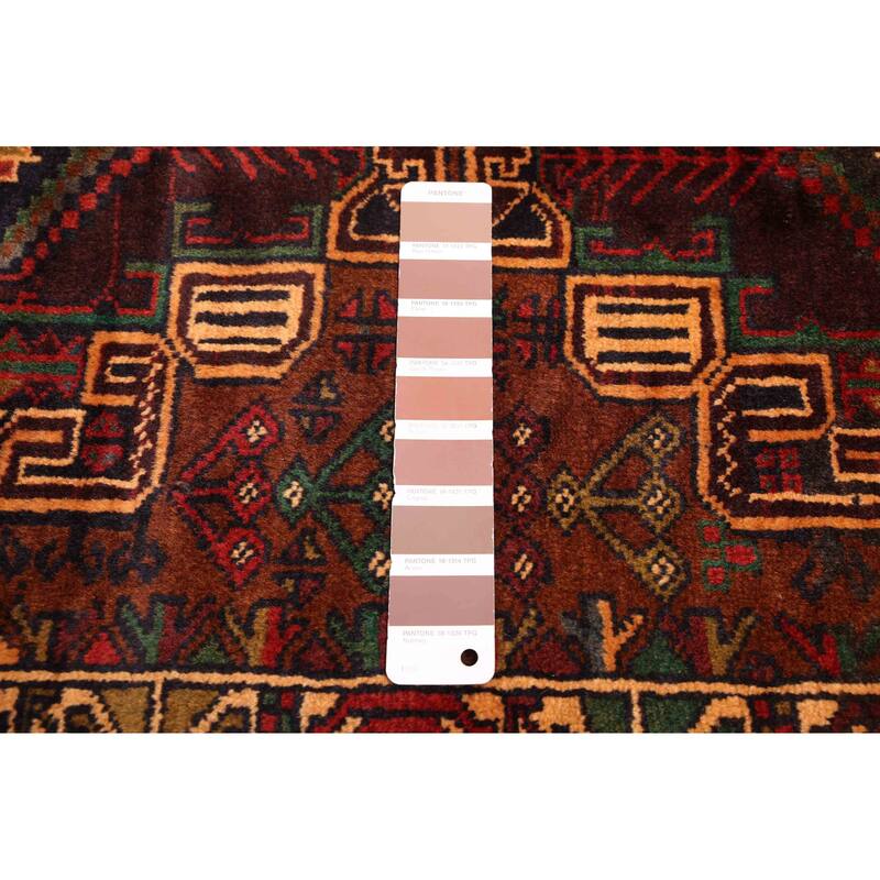 ECARPETGALLERY Hand-knotted Teimani Brown Wool Rug - 4'0 x 6'7