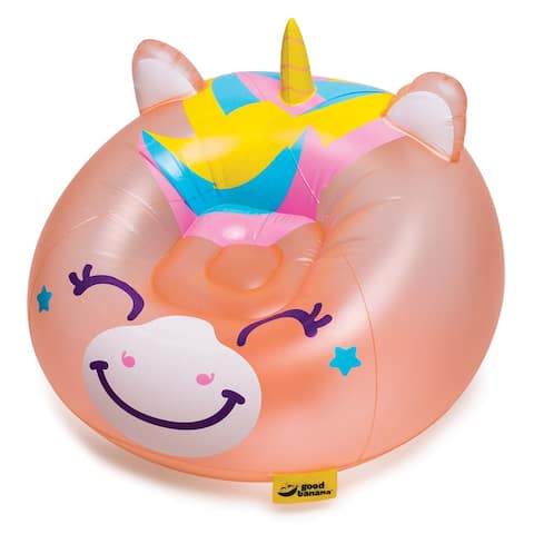 Unicorn Inflatable Kids Chair-furniture for rec rooms, bedrooms, party