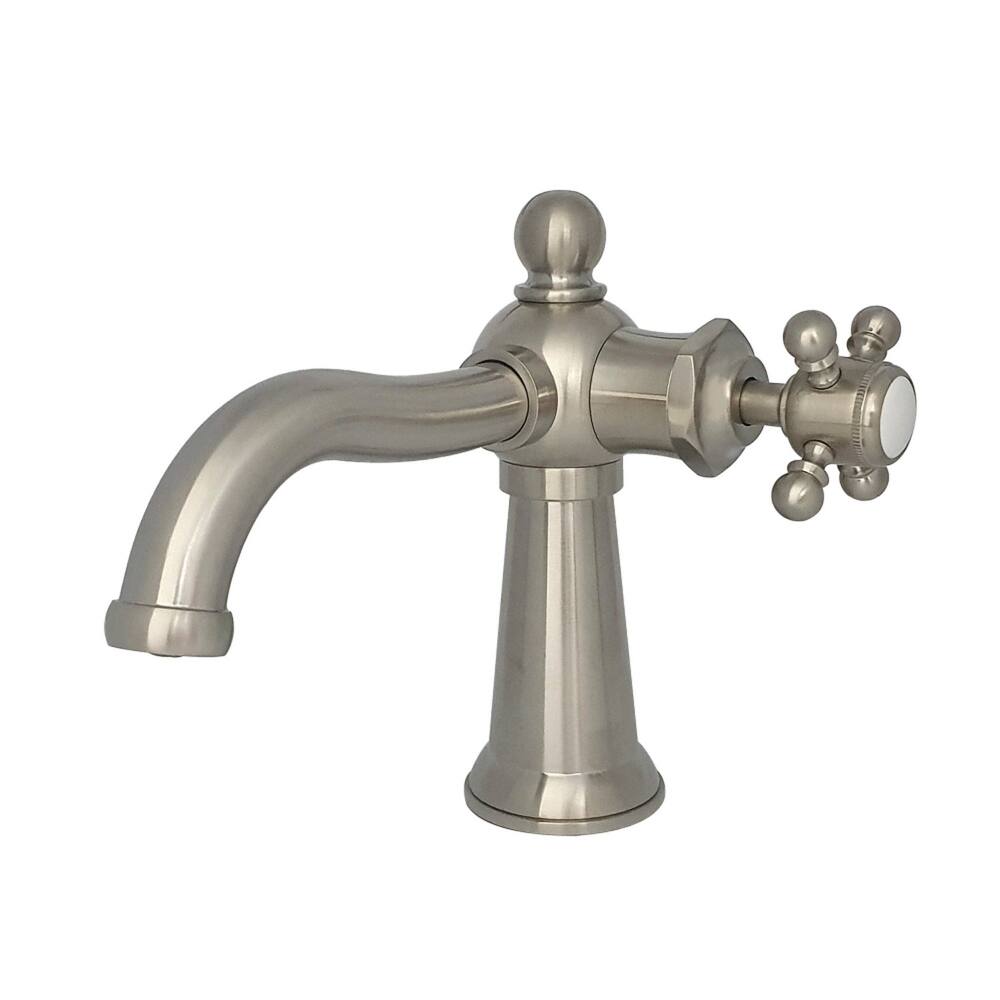 Nautical Single-Handle Bathroom Faucet with Push Pop-Up