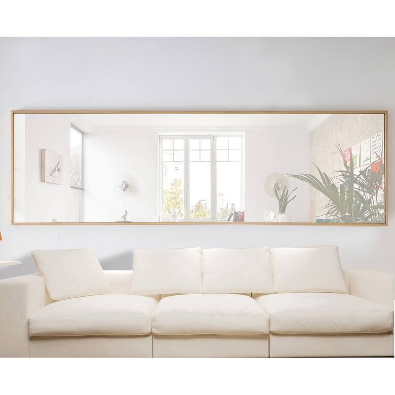 Strick & Bolton Posey Metal Rectangle Wall Mirror