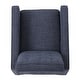 preview thumbnail 56 of 79, Mervynn Mid-Century Modern Button Tufted Fabric Recliner by Christopher Knight Home
