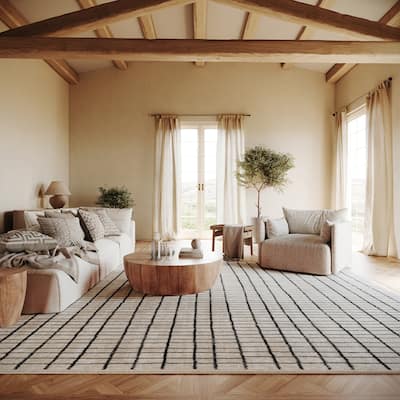 Nuloom Calethe Modern Checkered Area Rug