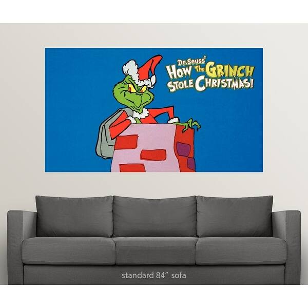 Dr. Seuss' How the Grinch Stole Christmas Movie Poster Print (11 x