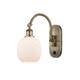 Option Antique Brass / Matte White