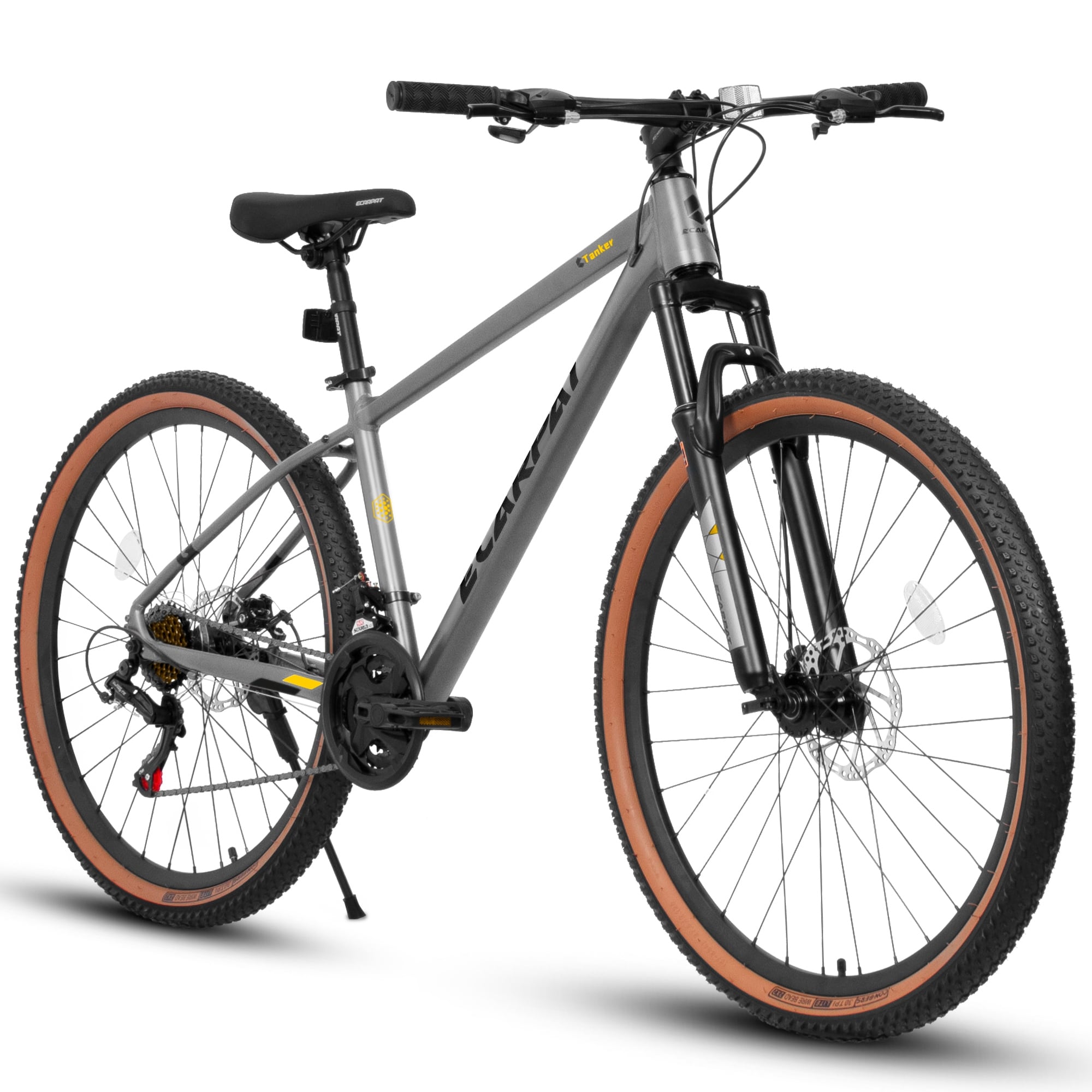 Ecarpat Mountain Bike 27 Inch Wheels 21 Speed Trail Commuter City Mountain Bike Disc Brakes Thumb Shifter Front Fork Bicycles Bed Bath Beyond 40883362