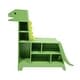 preview thumbnail 6 of 6, Teamson Kids Dinosaur Shaped Bookcase / Toy Organizer with Assorted Cubbies