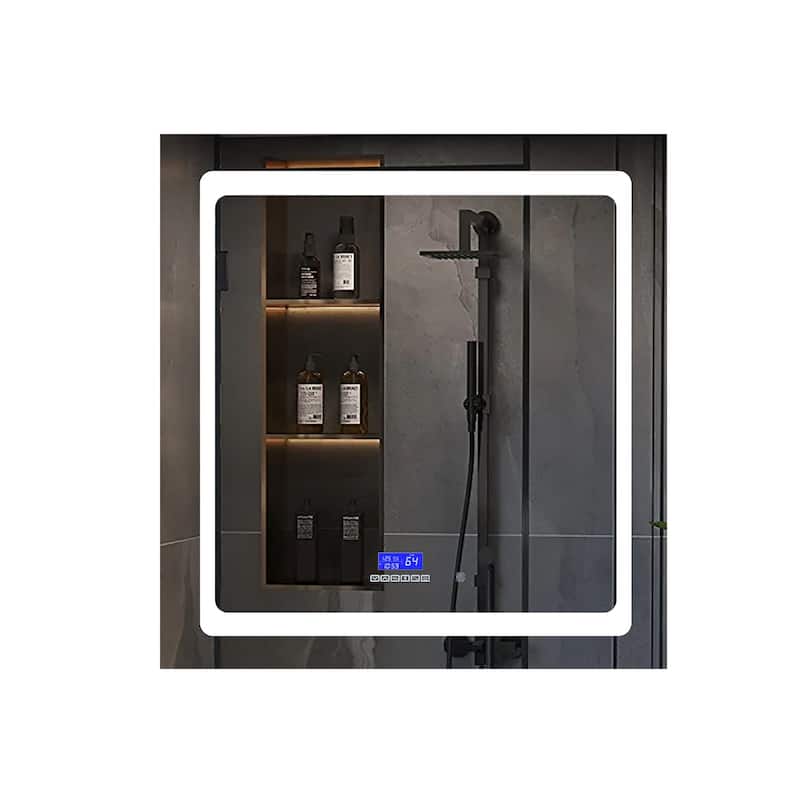 Bracciano 36 in. Surface-Mount LED Mirror Medicine Cabinet w/ Defogger