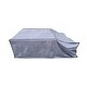 preview thumbnail 2 of 2, 83"X60"X25" Outdoor Patio Furniture Set Covers Square Waterproof Furniture Cover,UV Protection,Silver gray