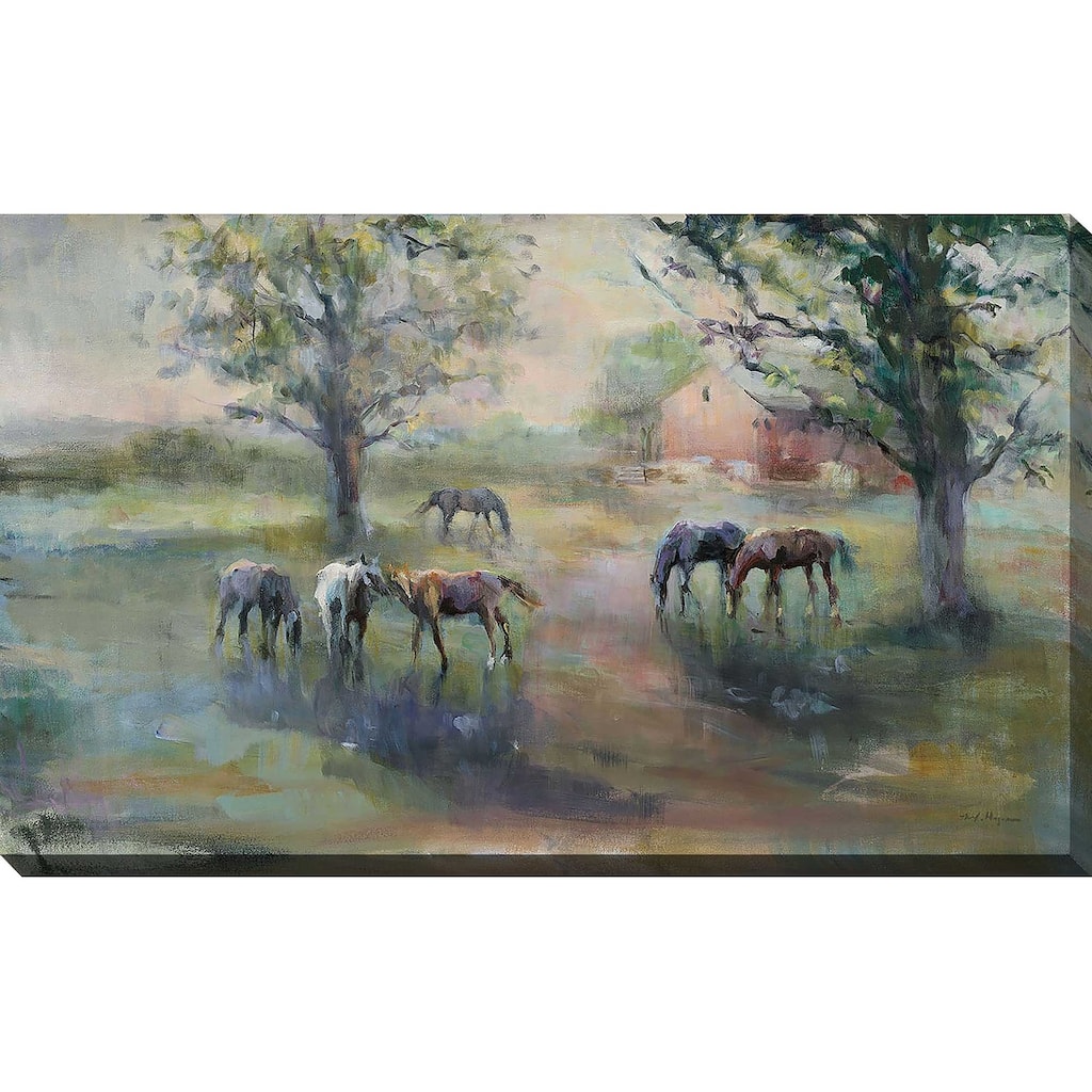 "Daybreak on the Farm" by Marilyn Hageman Print on Canvas