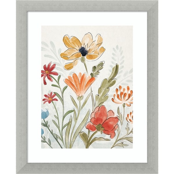 slide 1 of 43, Spiced Petals III (Flower) by Janelle Penner Framed Wall Art Print
