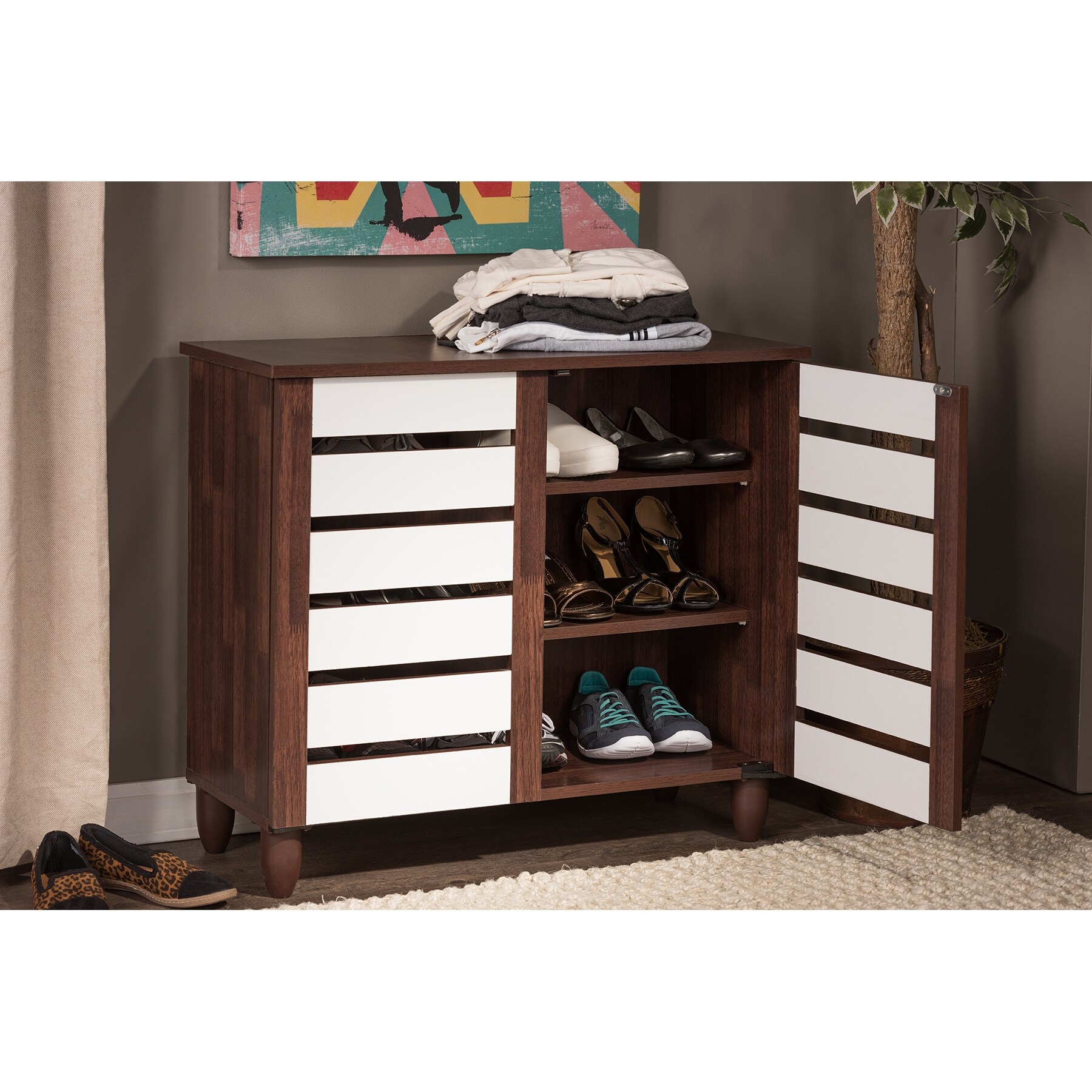 Brown Porch Den Drawers Bookshelves Bed Bath Beyond
