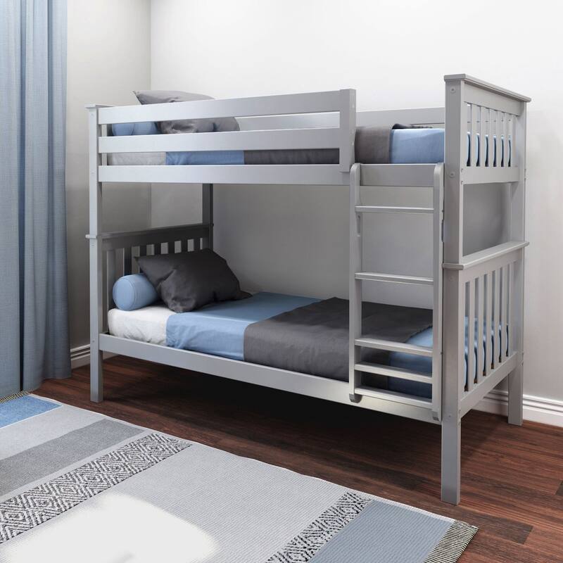 Max and Lily Twin over Twin Solid Wood Bunk Bed