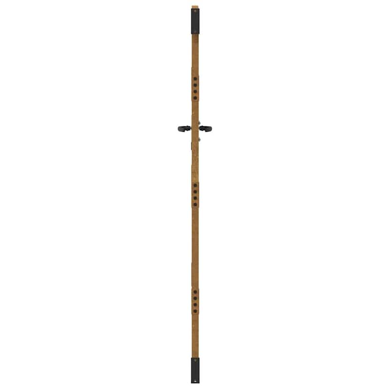 vidaXL Garden Gate Decorative Door Outdoor Fence Corten Steel Grass Design