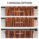 preview thumbnail 15 of 81, Exclusive Fabrics Textured Faux Dupioni Silk Thermal Blackout Curtains (1 Panel)
