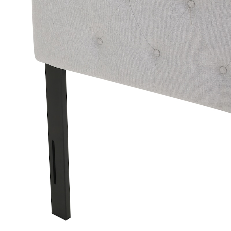 Marlen Adjustable Full/ Queen Tufted Fabric Headboard by Christopher Knight Home