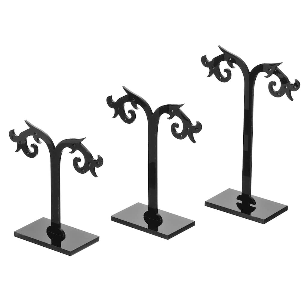Earring Display Stand,6pcs Acrylic Earring Holder Earring Stand